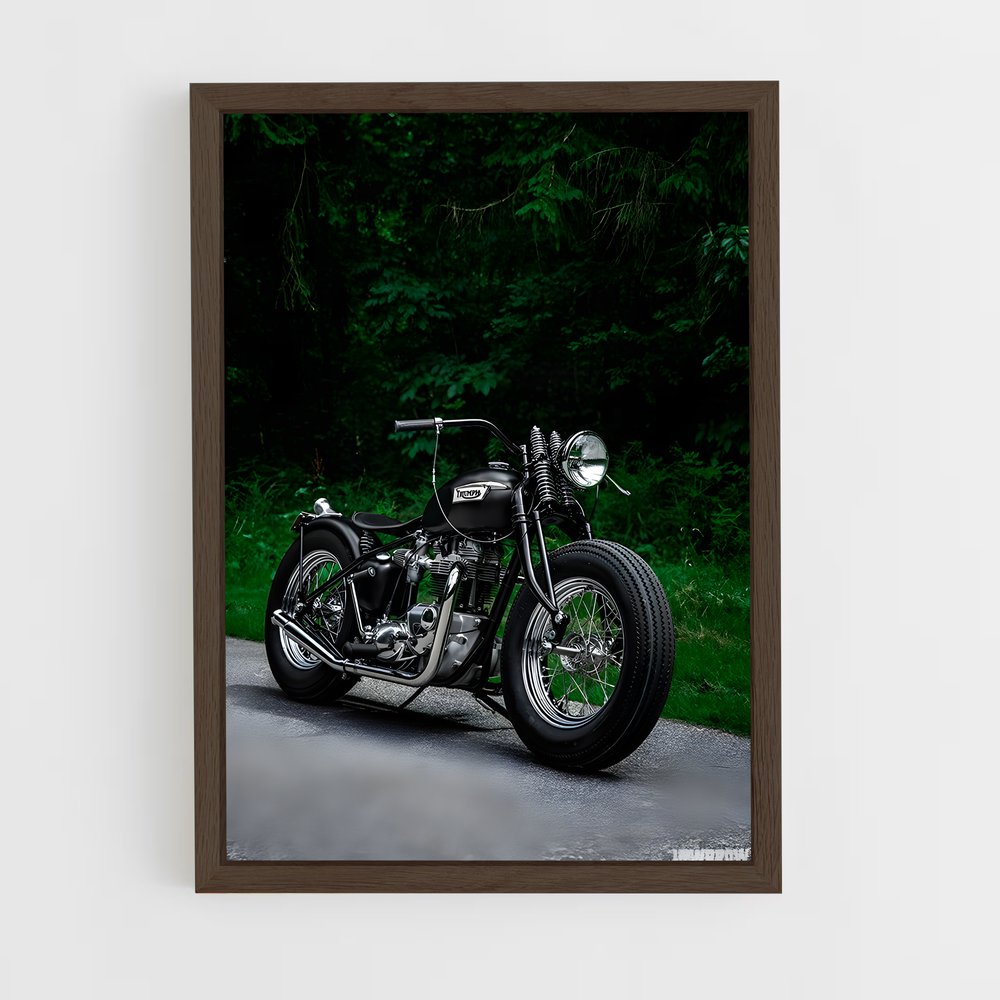 Poster Bobber Bonneville sophistiqué – affiche Triumph (vue 5)